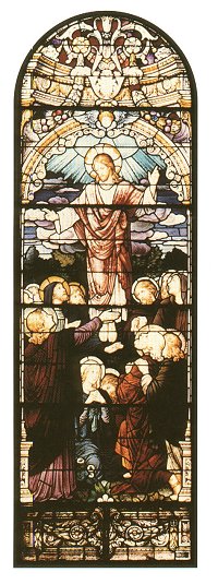 The Resurrection Stained Glass Window