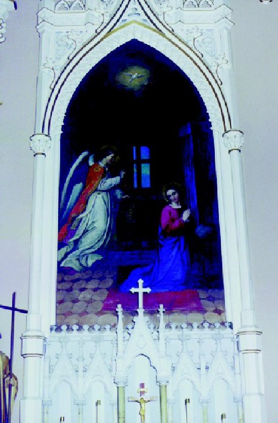 Mural of The Annunciation