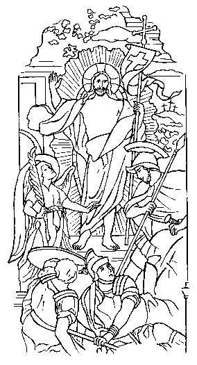 The Resurrection - Shepherds of Christ Rosary Coloring Book