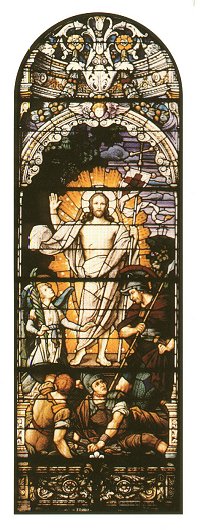 The Resurrection Stained Glass Window